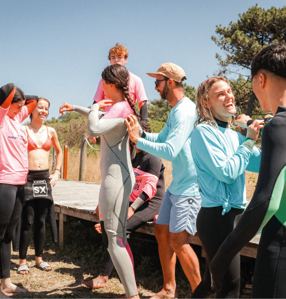 group surf classes in viana do castelo portugal