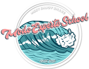 modo experto school white logo